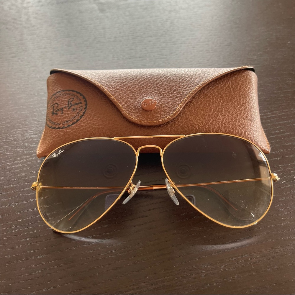 Rayban 62mm aviators